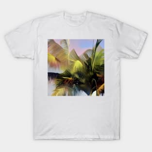 Palm Tree Abstract T-Shirt